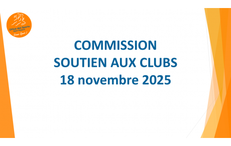 Commission Soutien aux Clubs
